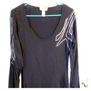 Diesel Women's Black Dress w/ Pockets Sz Sm